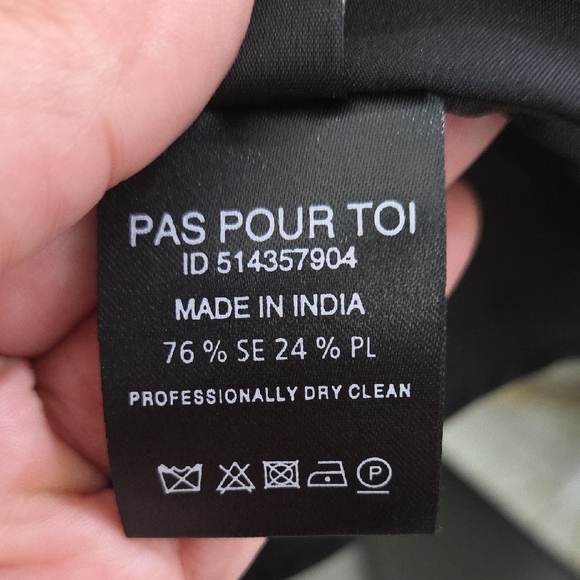 Dodo Bar Or Black Floral Sequin Blouse - Picture 7 of 9